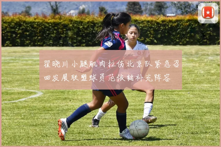 翟晓川小腿肌肉拉伤北京队紧急召回发展联盟球员范依铭补充阵容